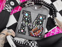 Load image into Gallery viewer, Faux Leather Rhinestone Football Mascots DROPDOWN TRANSFER CAP
