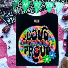 Load image into Gallery viewer, Loud And Proud Rainbow Checkered Mascot DROPDOWN TRANSFER CAP
