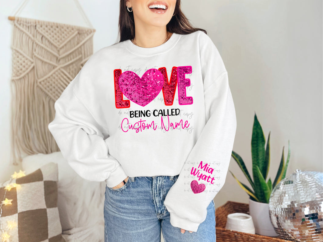 Love Being Called (choose title) CUSTOMIZED DTF TRANSFER