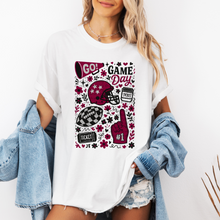 Load image into Gallery viewer, Game Day Checker Football Doodle Color DROPDOWN TRANSFER PARJO JULY 25
