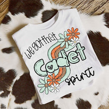 Load image into Gallery viewer, We Got That Mascot Spirit Floral Wave DROPDOWN TRANSFER CAP
