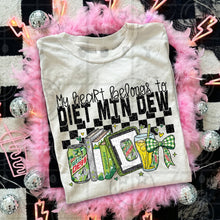 Load image into Gallery viewer, My Heart Belongs To Drinks DROPDOWN TRANSFER HMWK FEB 26
