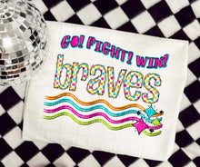 Load image into Gallery viewer, Go Fight Win Bright Checkered Mascots DROPDOWN TRANSFER CAP
