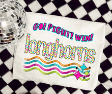 Load image into Gallery viewer, Go Fight Win Bright Checkered Mascots DROPDOWN TRANSFER CAP
