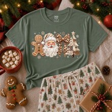 Load image into Gallery viewer, Neutral Checker Santa Gingerbread Coquette TRANSFER ET AUG 26
