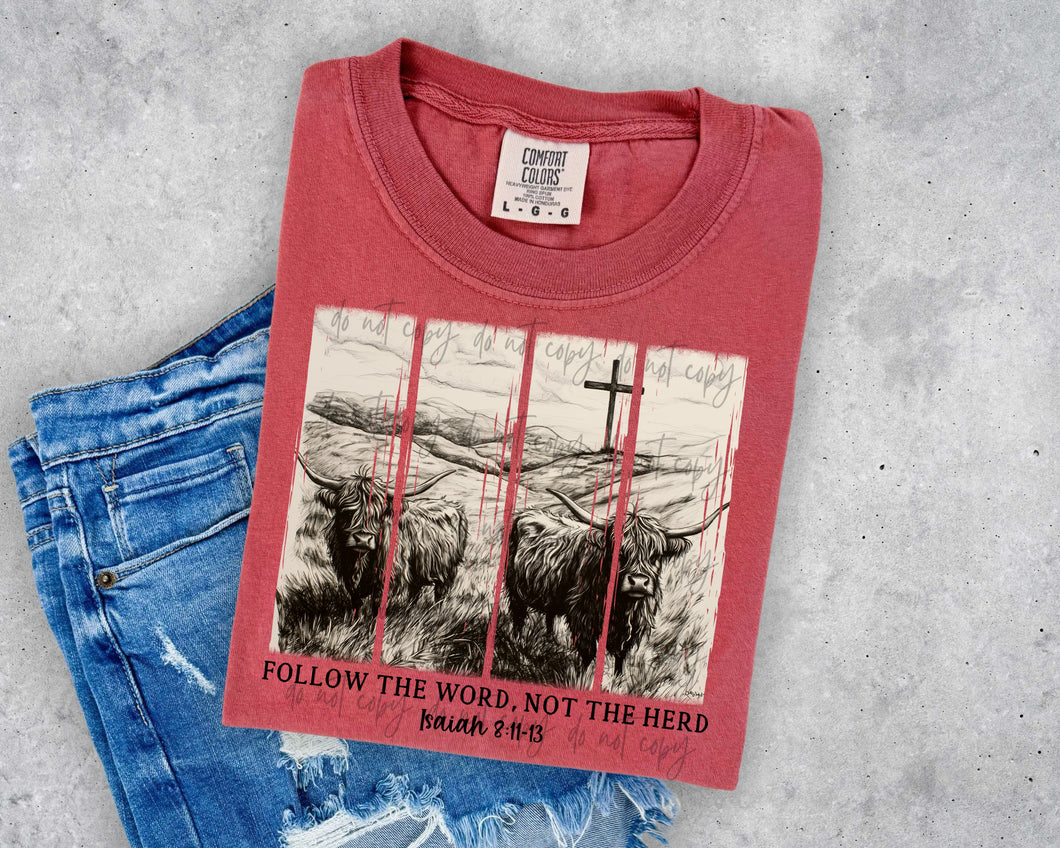 Follow The Word Not The Herd Four Block TRANSFER