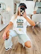 Load image into Gallery viewer, Life Is Better With Jesus Dropdown TRANSFER 3IB
