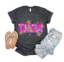 Load image into Gallery viewer, Bright Brushstroke Mascots With Gold Stars Dropdown TRANSFER SCAR JULY 25
