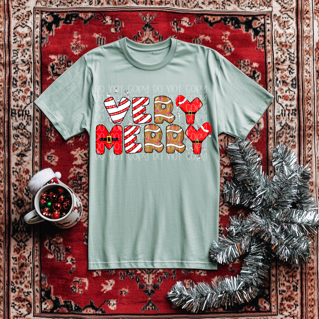 Very Merry Santa Gingerbread TRANSFER BBDC JULY 25 CHRISTMAS IN JULY COLLAB SAV X BBDC