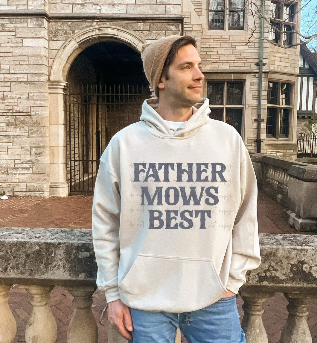 Father Mows Best TRANSFER SCAR MAY 25