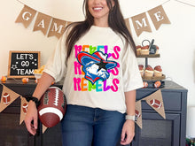 Load image into Gallery viewer, Bright Stacked Mascots Star Eyes DROPDOWN TRANSFER TSC 24
