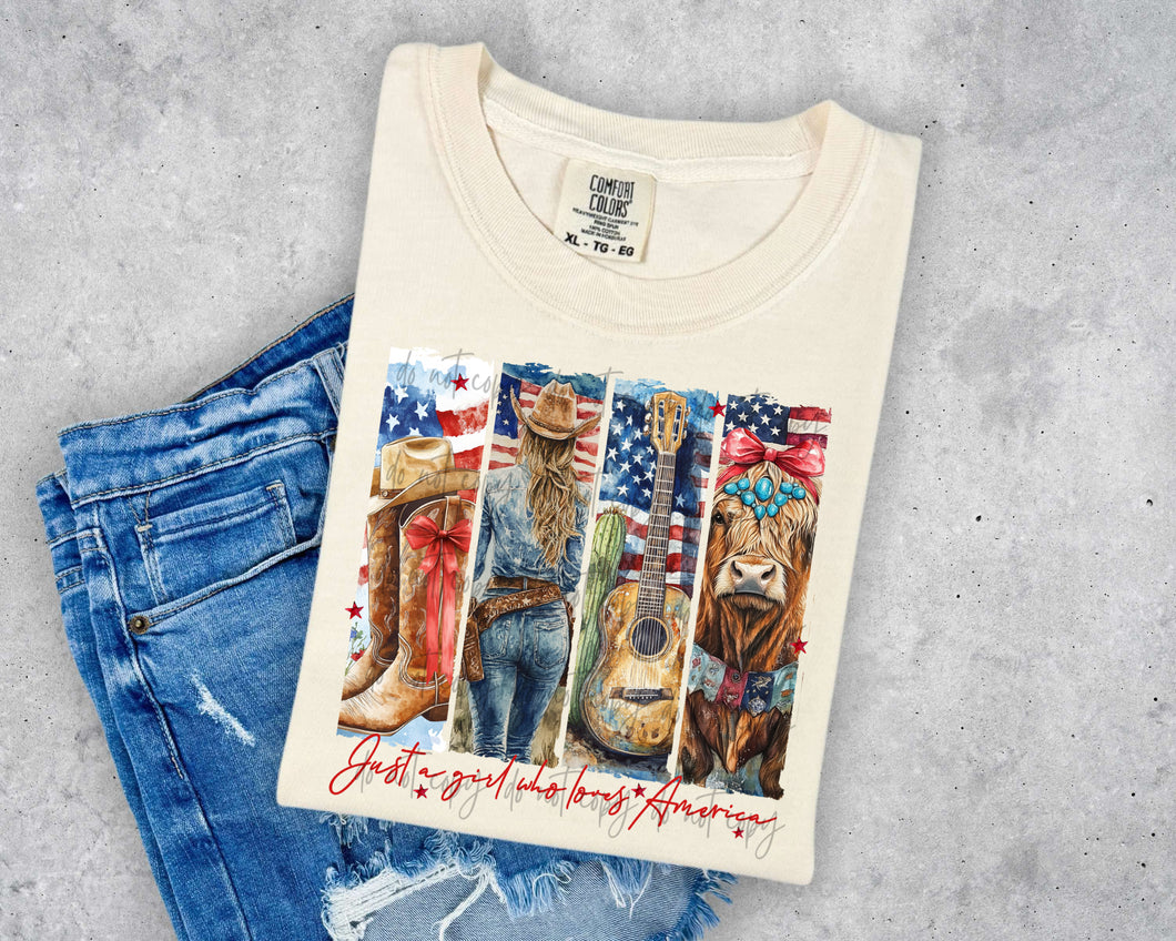 Just A Girl Who Loves America TRANSFER