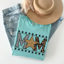 Load image into Gallery viewer, Mom Checker Leopard With Star Color Dropdown TRANSFER SCAR NOV 25
