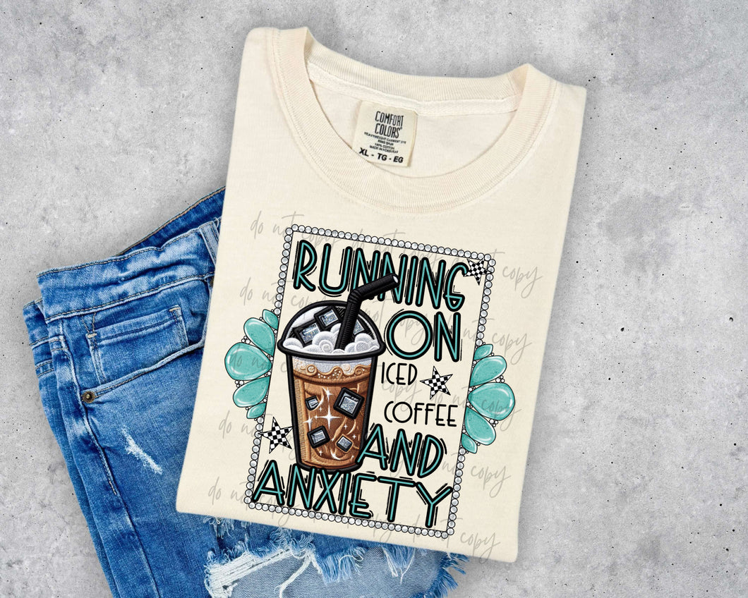 Running On Iced Coffee & Anxiety TRANSFER JBD JAN/FEB 25