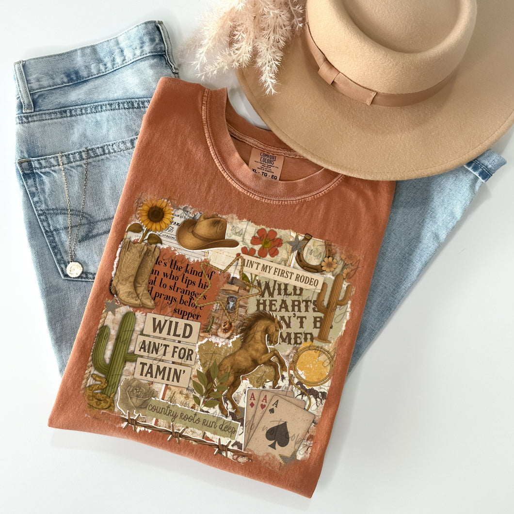 Wild Ain’t For Tamin Collage TRANSFER SCAR NOV 25