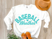 Load image into Gallery viewer, Baseball Weather Distressed Color Dropdown TRANSFER LUMI 25
