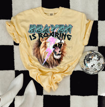 Load image into Gallery viewer, Heaven Is Roaring Dropdown TRANSFER KAYNDI FIERCE FAITH COLLAB
