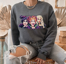 Load image into Gallery viewer, Halloween Character Faux Yarn Dropdown TRANSFER SSD OCT 25
