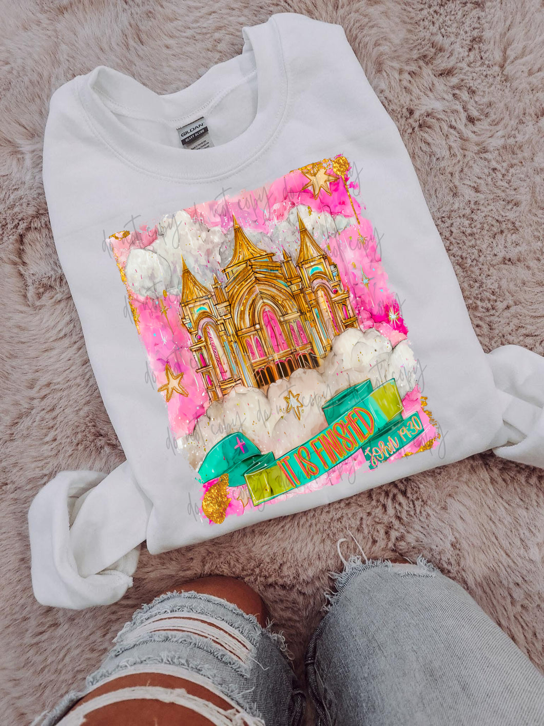 It Is Finished Preppy Bright Dropdown TRANSFER SAV JULY 25