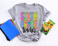 Load image into Gallery viewer, Bright Checker School Occupations Dropdown TRANSFER ARA MAY 25
