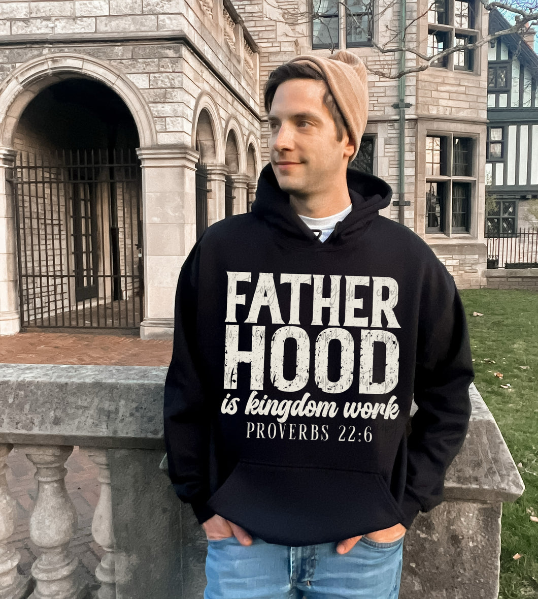 Fatherhood A Kingdom Work Distressed Color Dropdown TRANSFER SCAR MAY 25