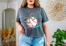Load image into Gallery viewer, Hey Batter Batter Swing Dotted Leopard Checkered With Pocket TRANSFER
