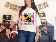 Load image into Gallery viewer, Bright Stacked Mascots Star Eyes DROPDOWN TRANSFER TSC 24

