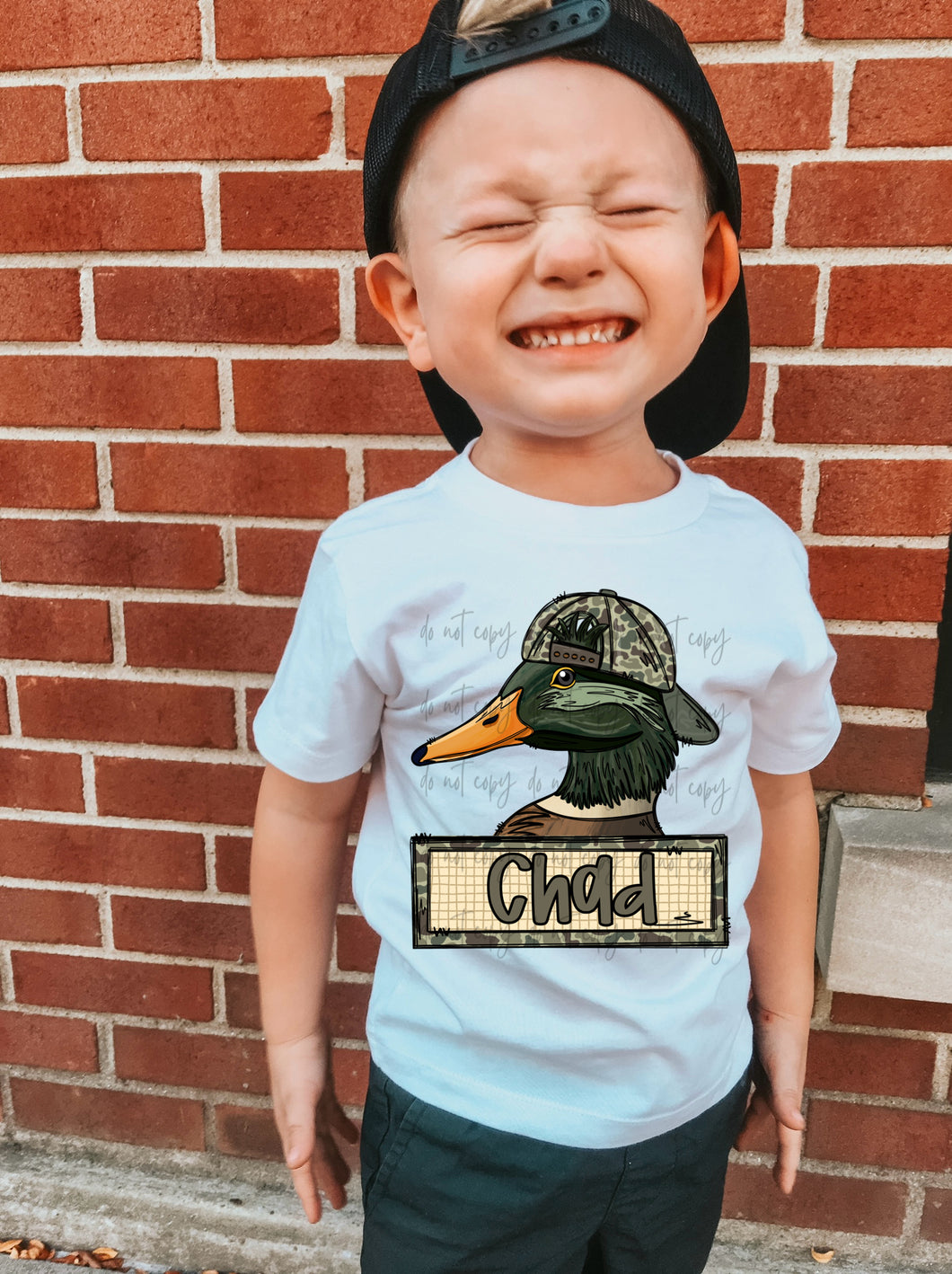 Camo Duck Customized Name Plate DROPDOWN DTF TRANSFER SPO DEC 25