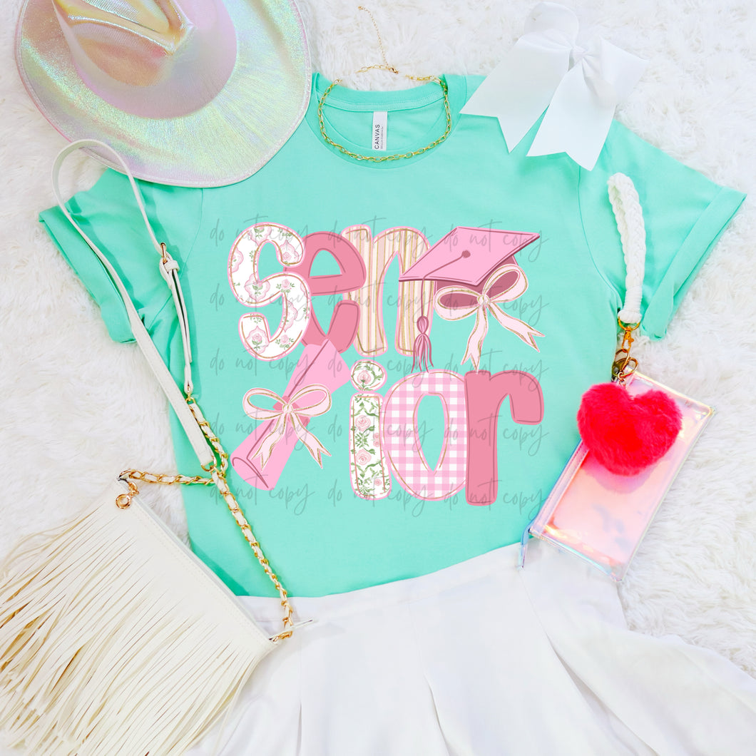 Senior Pink Cap TRANSFER TCC JULY 25