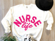 Load image into Gallery viewer, Nurse Life Distressed Color Dropdown TRANSFER LUMI 25
