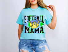 Load image into Gallery viewer, Baseball or Softball Mama Drip Dropdown TRANSFER NDC APR 25
