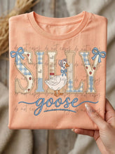 Load image into Gallery viewer, Silly Goose Coquette Bow Faux Embroidery Floral Patchwork TRANSFER ET JUNE 26
