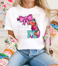 Load image into Gallery viewer, Mixed Paint With Bow States DTF TRANSFER
