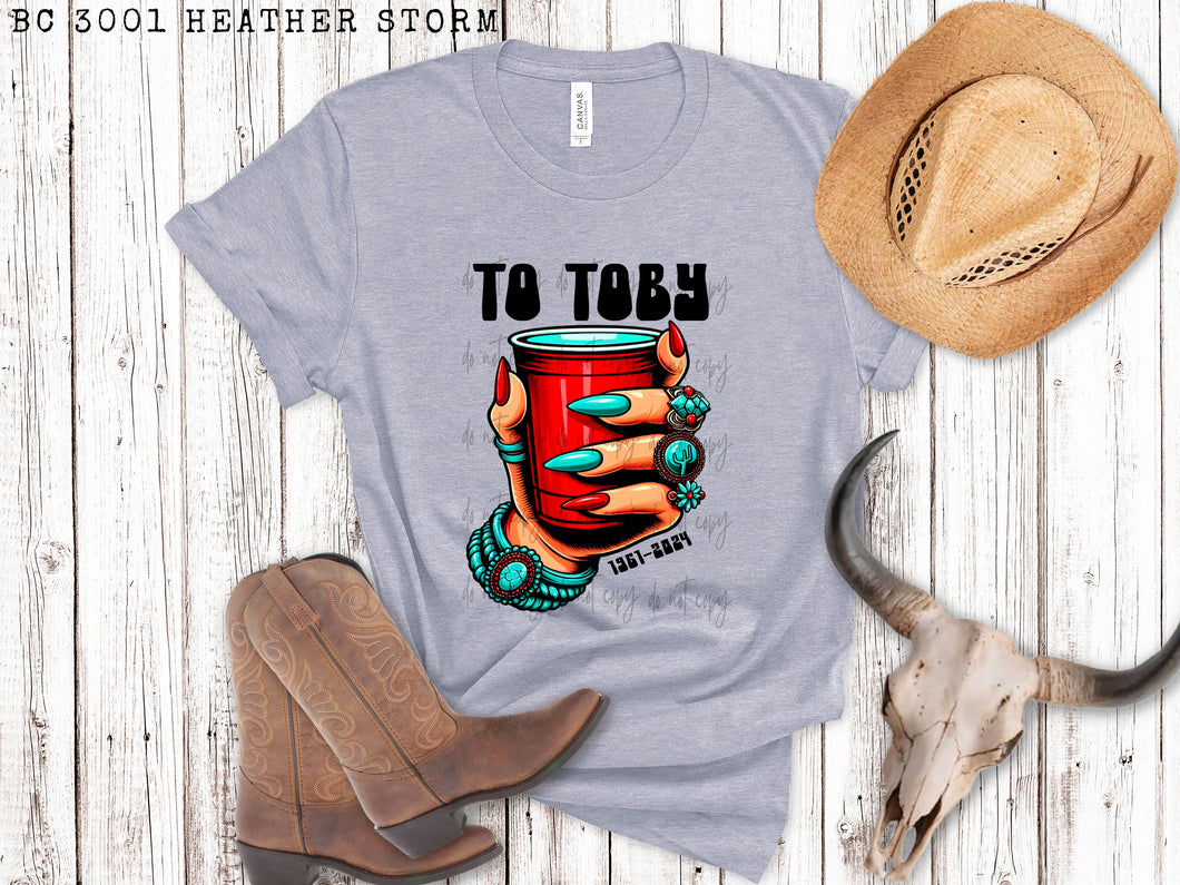 To To_y Red Cup And Turquoise TRANSFER