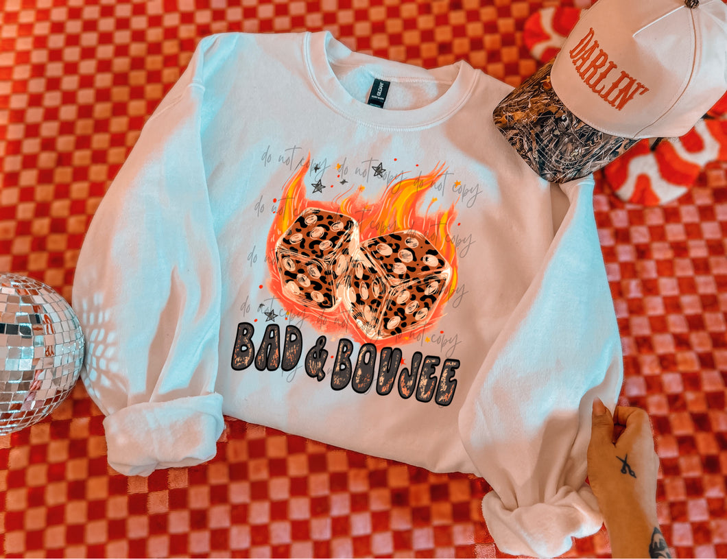 Bad & Boujee Fire Dice TRANSFER BBDC FEB 25