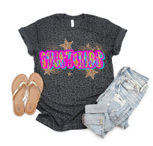 Load image into Gallery viewer, Bright Brushstroke Mascots With Gold Stars Dropdown TRANSFER SCAR JULY 25
