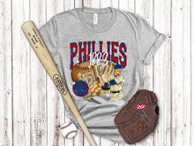 Load image into Gallery viewer, Vintage Baseball Collage Star Eyes Dropdown TRANSFER SAV FEB 25

