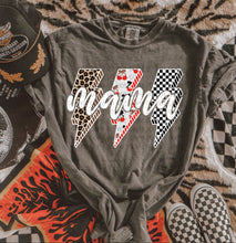 Load image into Gallery viewer, Leopard Cherry Checker Bolt Title Dropdown TRANSFER
