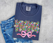Load image into Gallery viewer, Title Floral With Pink Bow Dropdown TRANSFER
