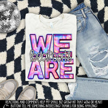 Load image into Gallery viewer, We Are Mascots Pink Gemstones Dropdown TRANSFER CAP SEPT 24
