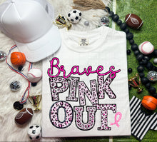 Load image into Gallery viewer, Pink Out Leopard Mascot DROPDOWN TRANSFER CAP

