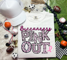 Load image into Gallery viewer, Pink Out Leopard Mascot DROPDOWN TRANSFER CAP
