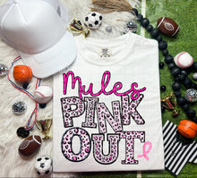Load image into Gallery viewer, Pink Out Leopard Mascot DROPDOWN TRANSFER CAP
