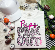 Load image into Gallery viewer, Pink Out Leopard Mascot DROPDOWN TRANSFER CAP
