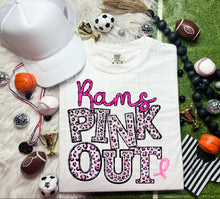 Load image into Gallery viewer, Pink Out Leopard Mascot DROPDOWN TRANSFER CAP
