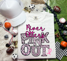 Load image into Gallery viewer, Pink Out Leopard Mascot DROPDOWN TRANSFER CAP
