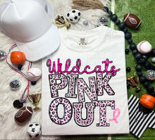 Load image into Gallery viewer, Pink Out Leopard Mascot DROPDOWN TRANSFER CAP

