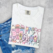 Load image into Gallery viewer, Pastel Pencil Checker School Grades DROPDOWN TRANSFER DDD JULY 25
