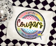 Load image into Gallery viewer, Pride Go Team Go Rainbow Checkered Mascots DROPDOWN TRANSFER CAP
