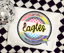Load image into Gallery viewer, Pride Go Team Go Rainbow Checkered Mascots DROPDOWN TRANSFER CAP
